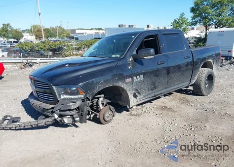 2015 Ram 1500 Sport from USA, damaged, VIN 1C6RR7MT1FS739506